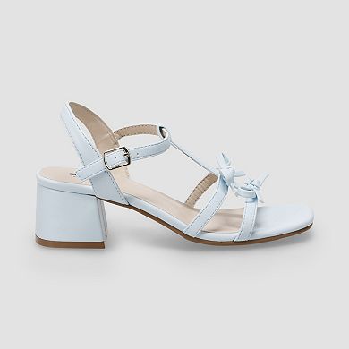 Sonoma Goods For Life® Little & Big Kid Girls Caged Bow Dress Heels