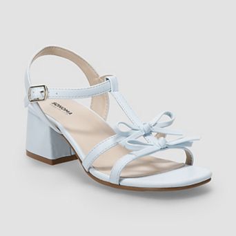 Sonoma Goods For Life® Little & Big Kid Girls Caged Bow Dress Heels