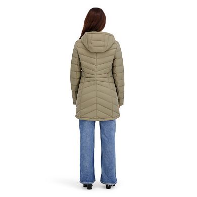 Women's Halitech Stretch Quilted Puffer Coat