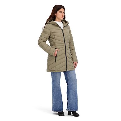 Women's Halitech Stretch Quilted Puffer Coat