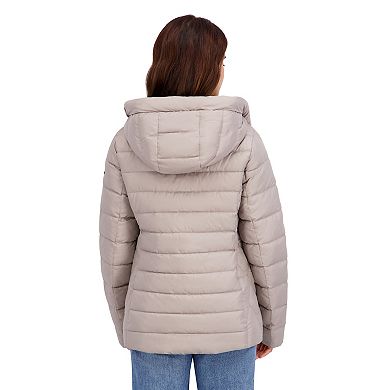 Women's Halitech Faux Fur Trim Puffer Jacket
