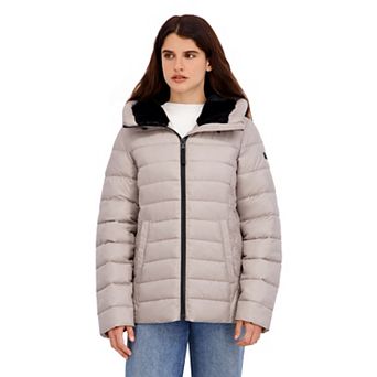 Women's Halitech Faux Fur Trim Puffer Jacket