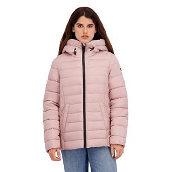 Women's Halitech Faux Fur Trim Puffer Jacket
