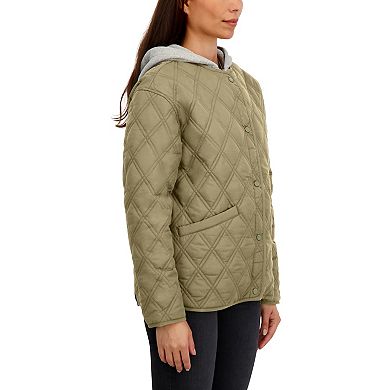 Women's Halitech Quilted Jacket with Removable Hooded Bib
