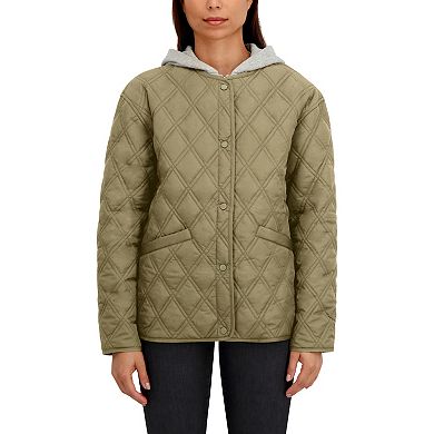 Women's Halitech Quilted Jacket with Removable Hooded Bib
