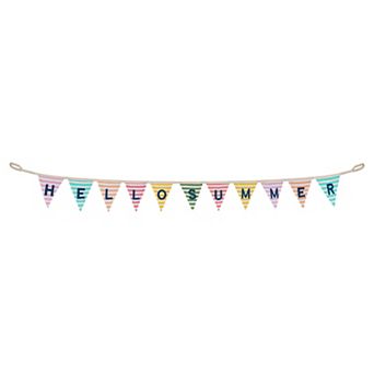 Celebrate Together™ Summer Hello Summer Pennant Garland