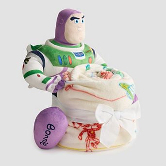 The Big One® Disney / Pixar's Toy Story 2 pc Throw Blanket & Buzz Lightyear Plush Toy Set
