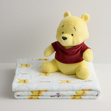 The Big One® Disney’s Winnie The Pooh Throw Blanket & Pooh Plush Buddy Set