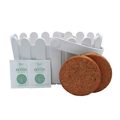 Buzzy Seeds Garden Basket Grow Kit