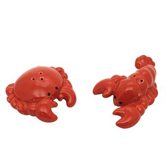 Celebrate Together™ Summer Lobster & Crab Salt Pepper Shakers Set of 2