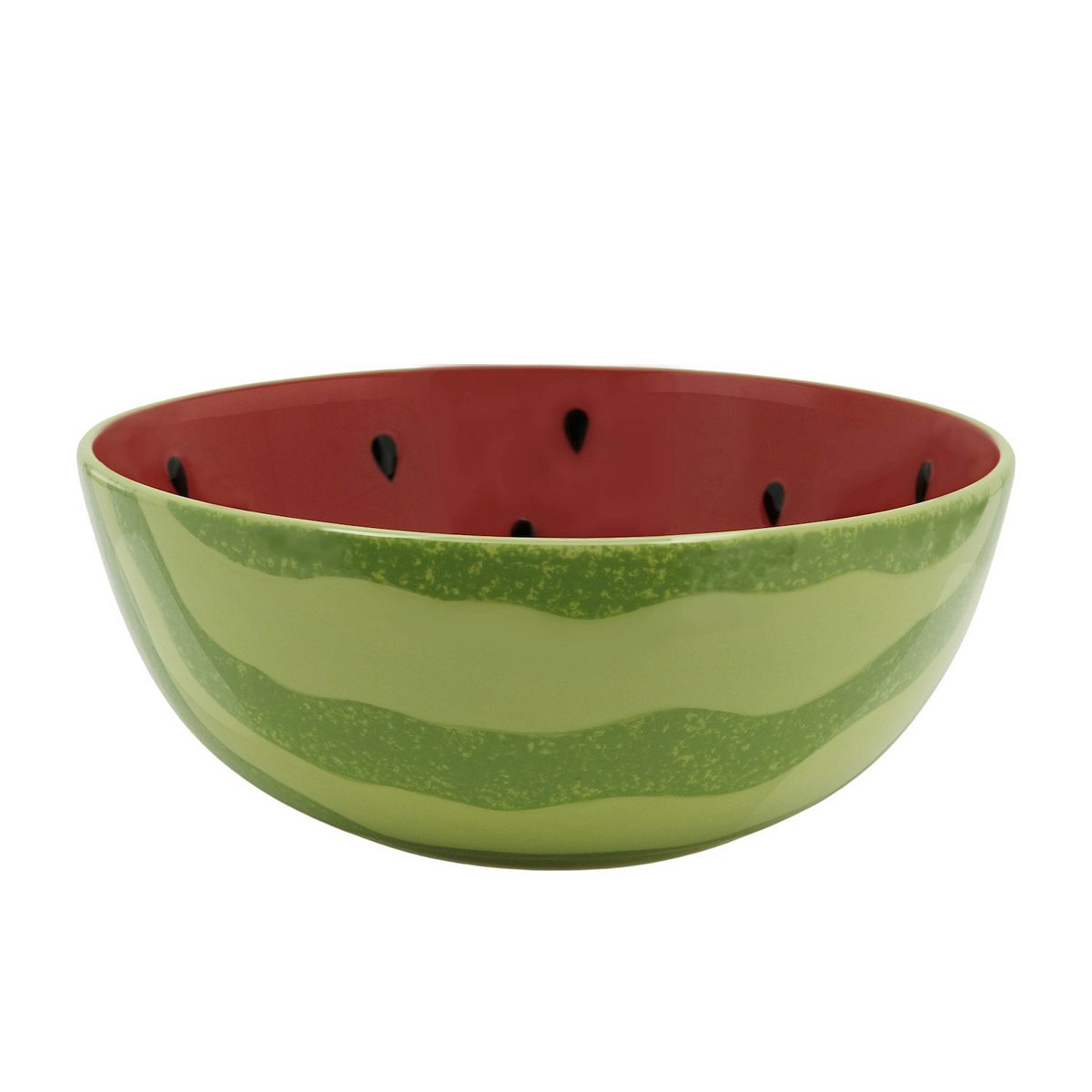 Ceramic Watermelon Serving Bowl