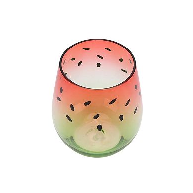 Celebrate Together™ Summer Watermelon Stemless Wine Glass