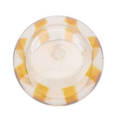 Celebrate Together™ Summer 2-pc. Striped Stemless Wine Glass Set