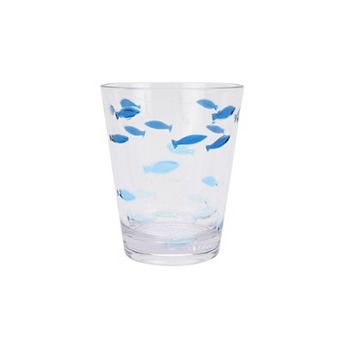 Celebrate Together™ Summer Fish Design Drinking Glass