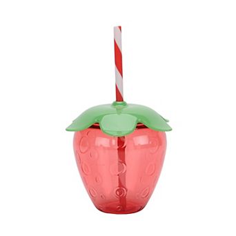 Celebrate Together™ Summer Figural Strawberry Sipper with Straw