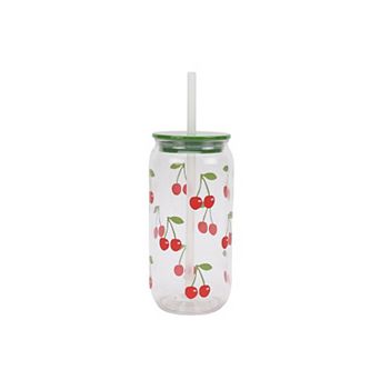 Celebrate Together™ Summer Cherry Sipper Tumbler with Straw