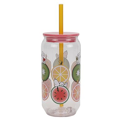 Celebrate Together™ Summer Snoopy Fruit Sipper Tumbler with Straw