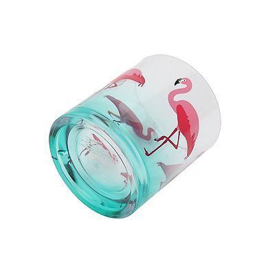Celebrate Together™ Summer Flamingo Double Old Fashioned Glass
