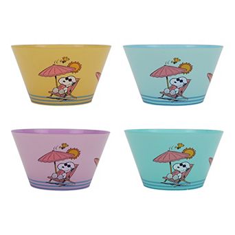 Celebrate Together™ Summer 4 pc Snoopy Plastic Bowl Set
