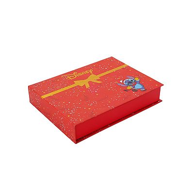 Disney's Lilo & Stitch 14k Gold Flash Plated Ohana Necklace & Bracelet Charm Set Advent Calendar