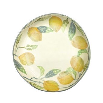 Mingle & Co. Madelyn Lemon Deep Plate