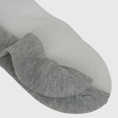 Chic Women's Summer Thin Ankle Socks Soft for Casual 6Pk