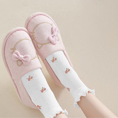 Women's Adorable Summer Ruffle-Edge Ankle Socks 5pk