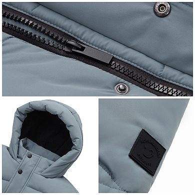 Boys' Rokka&Rolla Cozy Grid Puffer Jacket