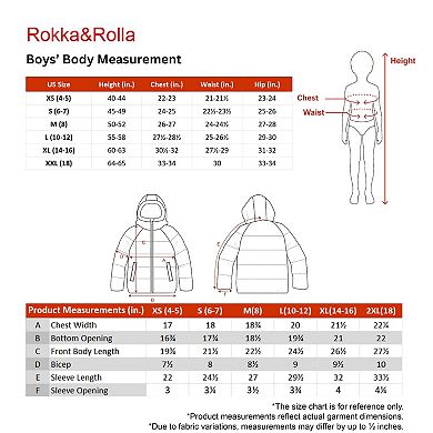Boys' Rokka&Rolla Urban Shield Puffer Jacket