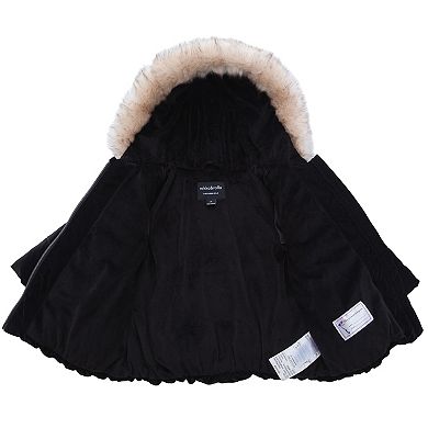 Toddler Girls' Rokka&Rolla Luxe Bow Puffer Coat
