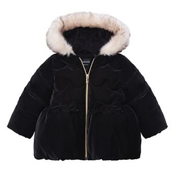 Toddler Girls' Rokka&Rolla Luxe Bow Puffer Coat