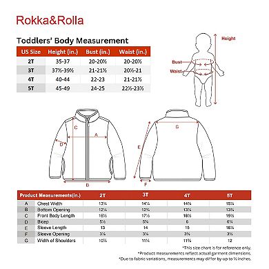 Toddler Boys' Rokka&Rolla Adventure Fleece Jacket