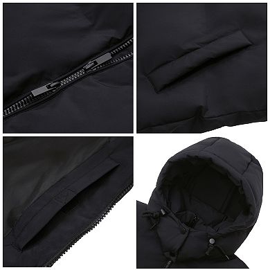 Women's Rokka&Rolla Seamless Heavyweight Maxi Puffer Coat