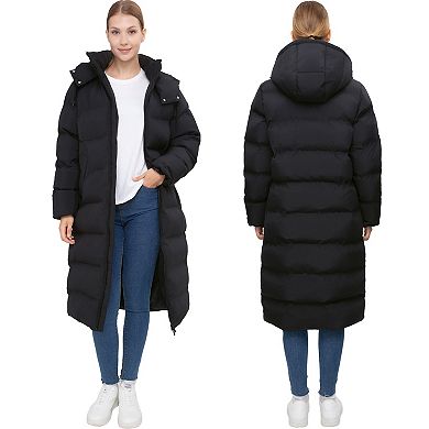 Women's Rokka&Rolla Seamless Heavyweight Maxi Puffer Coat