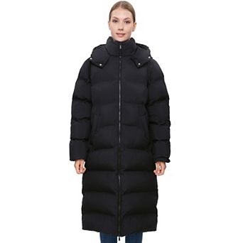 Women's Rokka&Rolla Seamless Heavyweight Maxi Puffer Coat