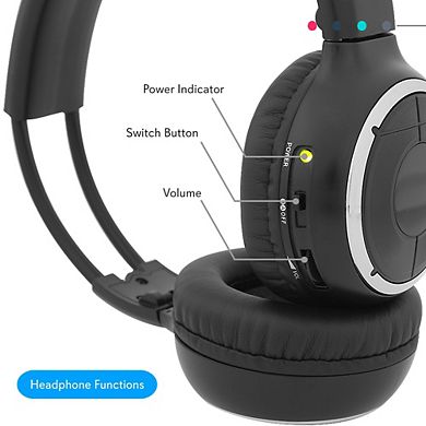 Pyle Dual 10.5'' Car Headrest CD/DVD Player Entertainment System (PLHRDVD108KT) - Black