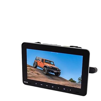 Pyle 9.4'' Car Headrest DVD Player - CD/DVD System, USB/SD Readers, HDMI, FM/IR Transmitter