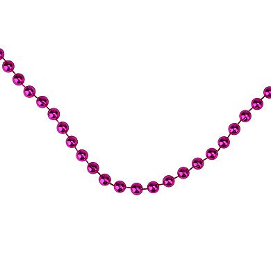 Northlight 15-ft. Shiny Metallic Beaded Christmas Garland