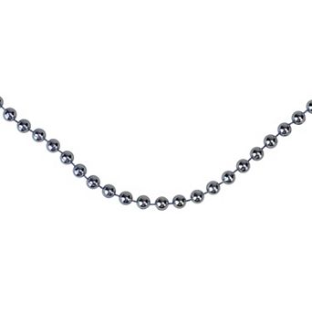 Northlight 15-ft. Blue Shiny Beaded Christmas Garland