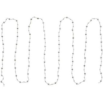 Northlight 15-ft. Shiny Mirrored Disco Ball Beaded Garland