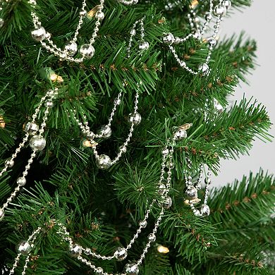 Northlight 15-ft. Shiny Mirrored Disco Ball Beaded Garland