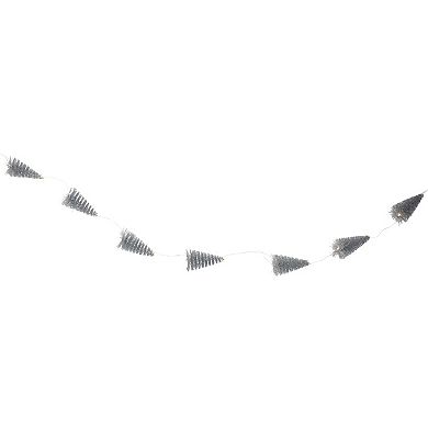 Northlight 7-ft. LED Lighted Battery Operated Mini Sisal Tree Garland