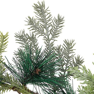 Northlight 5-ft. Artificial Pine Cone & Cedar Garland Unlit