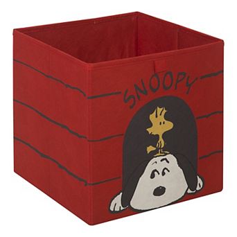 The Big One® Peanuts Snoop Collapsible Cube Storage Bin