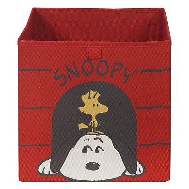 The Big One® Peanuts Snoop Collapsible Cube Storage Bin
