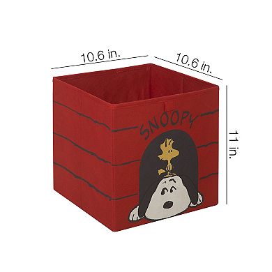 The Big One® Peanuts Snoop Collapsible Cube Storage Bin