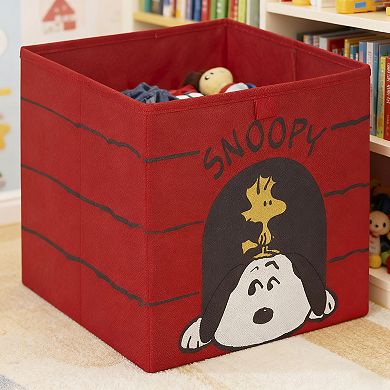 The Big One® Peanuts Snoop Collapsible Cube Storage Bin