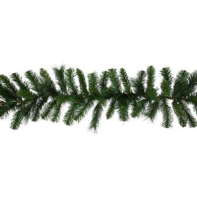 Northlight 9-ft. Artificial Mixed Green Beaver Pine Garland Unlit