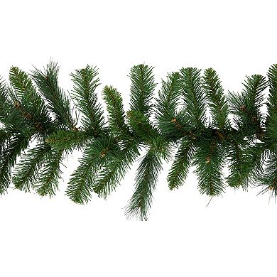 Northlight 9-ft. Artificial Mixed Green Beaver Pine Garland Unlit