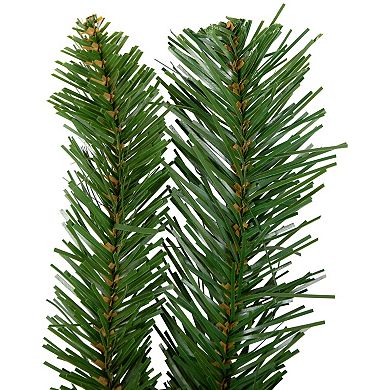 Northlight 9-ft. Artificial Mixed Green Beaver Pine Garland Unlit